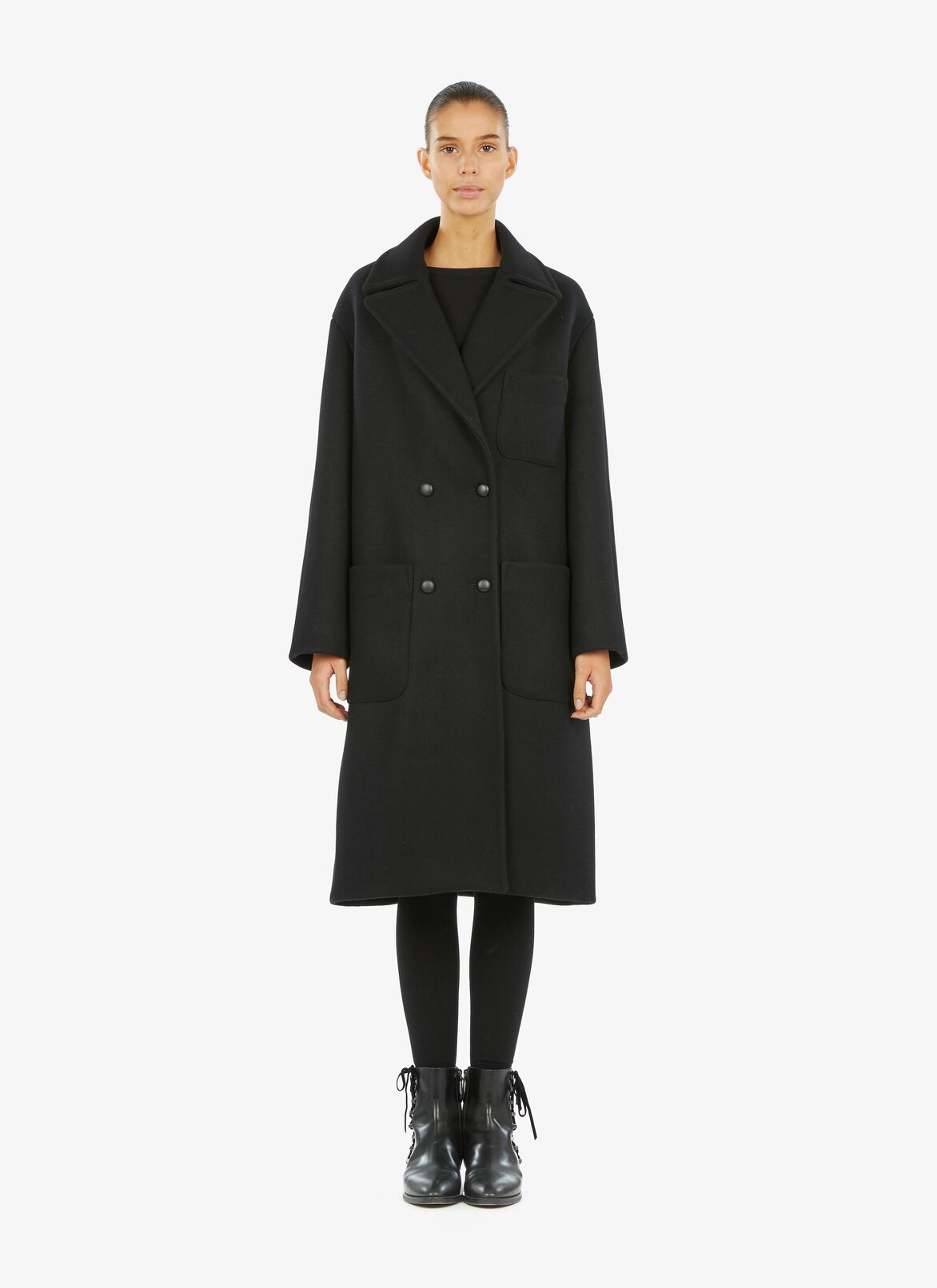 Alaïa Edition 1988 Tailored Men'S Style Coat ALAÏA BLACK ALAÏA EDITION 1988 TAILORED MEN'S STYLE COAT